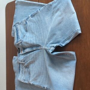 Express size 14 high rise flare jeans
